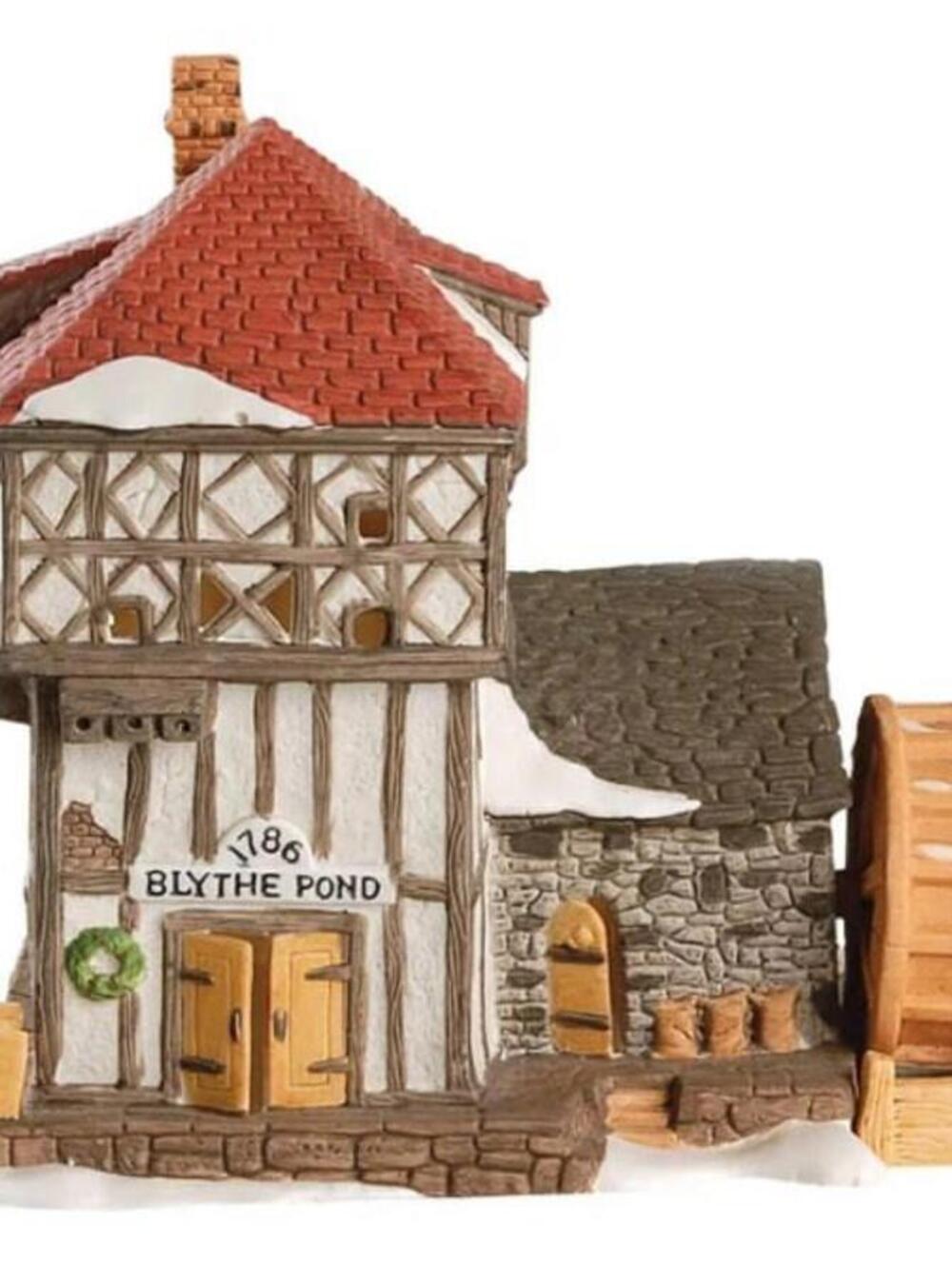 Department 56 Blythe Pond Mill House #65080 Heritage Village Collection No Box